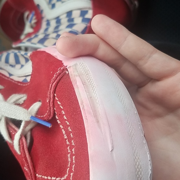 Checkered Sk8hi Vans - Picture 4 of 6